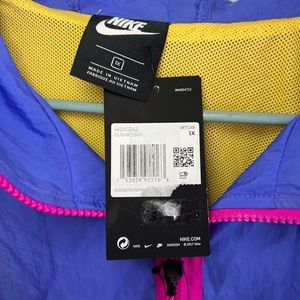 Nike Hooded Zip Front Jacket 1X plus size